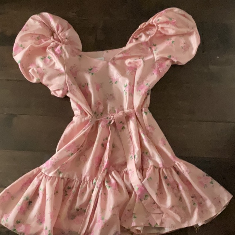Cécile Pluff Sleeve Dress